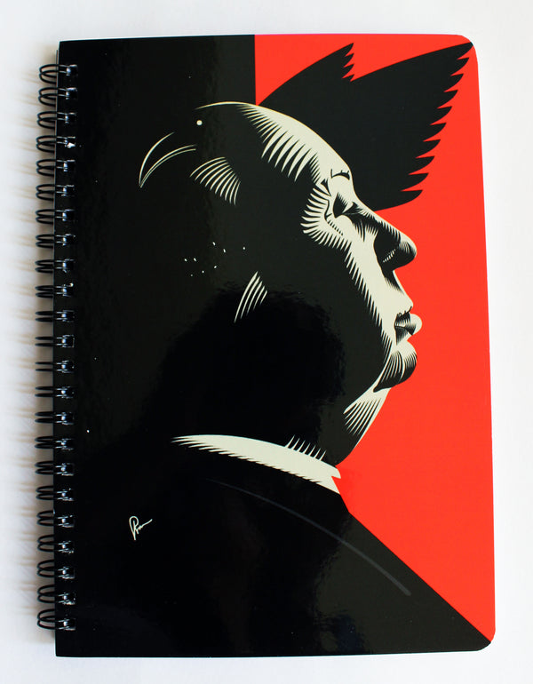 Alfred Hitchcock Sketch Notebook by marianasantosart