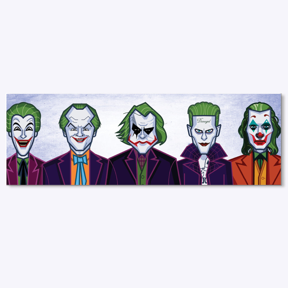 Evolution of the Clown Wall Art