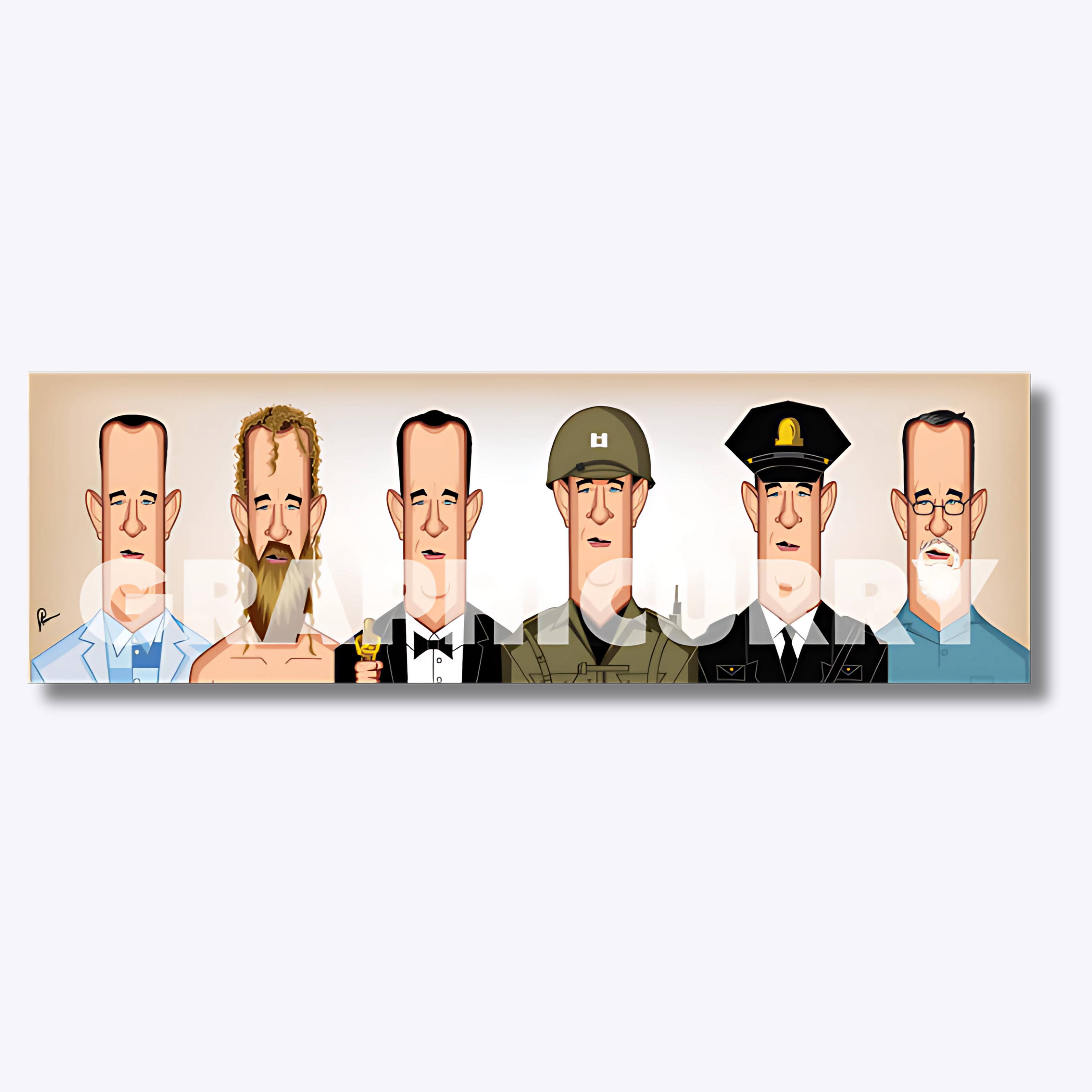 Evolution of T. Hanks