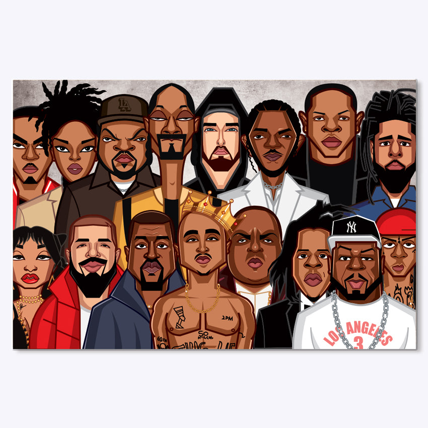 WORLD OF HIP HOP Wall Art