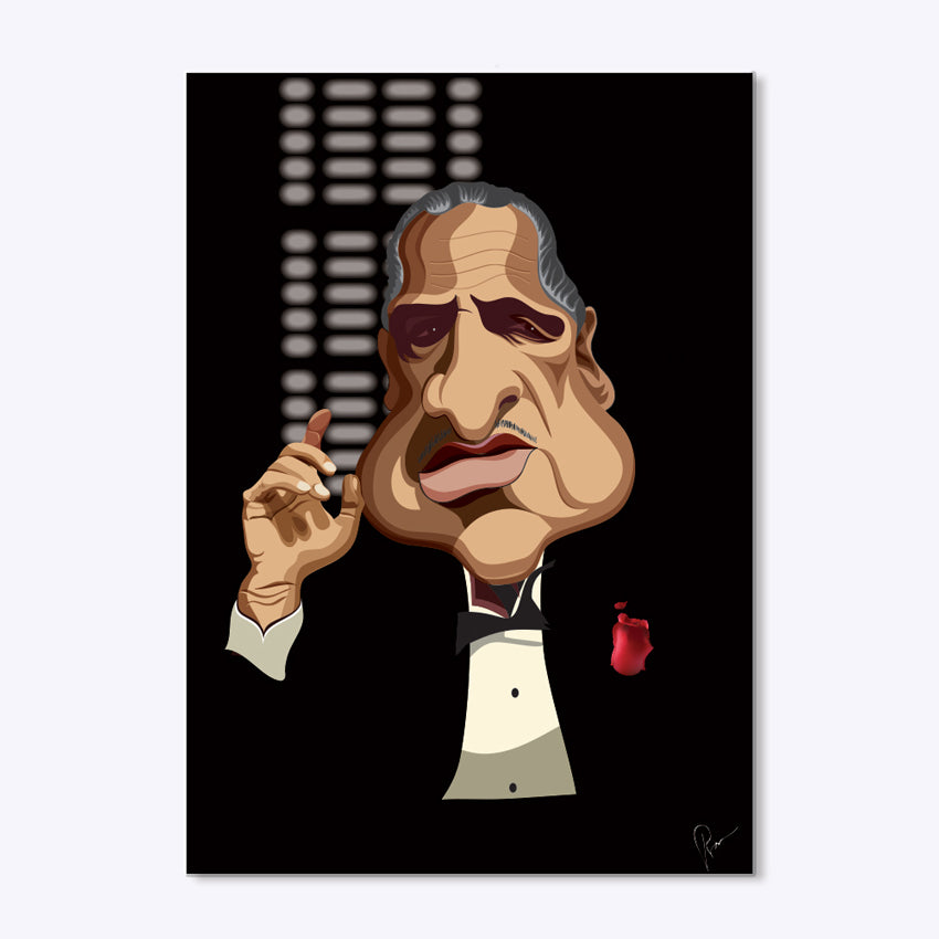 GodFather Wall Art