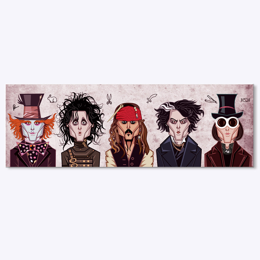 Depp Tribute Wall Art