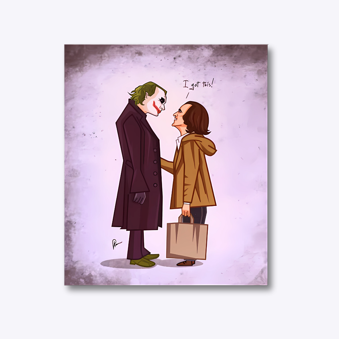 Joker Meets Joker Mini Wall Art