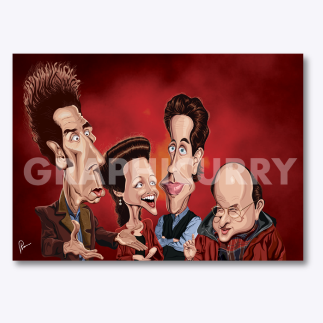 Seinfeld Tribute Wall Art