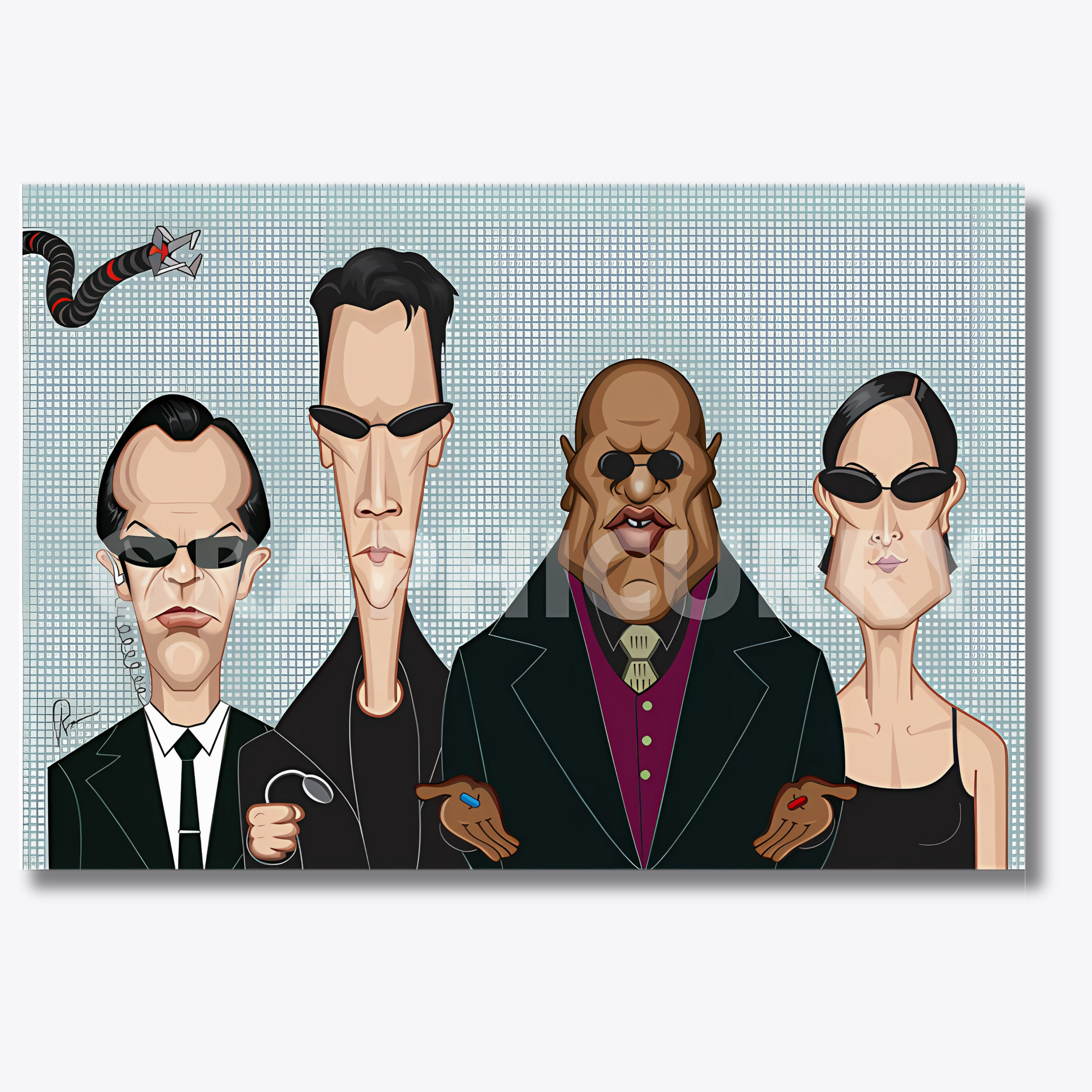 Matrix Tribute Wall Art