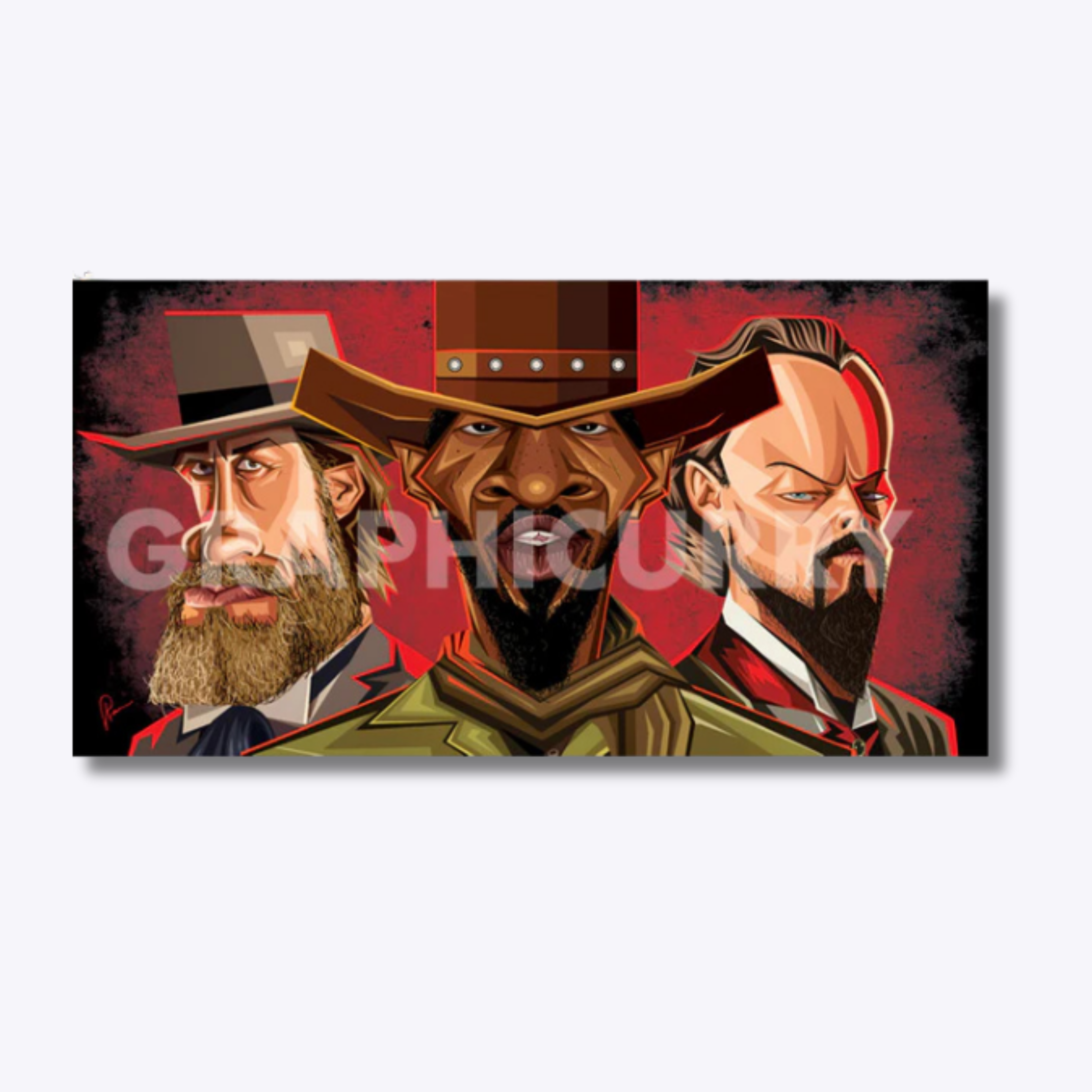 Django Tribute Wall Art