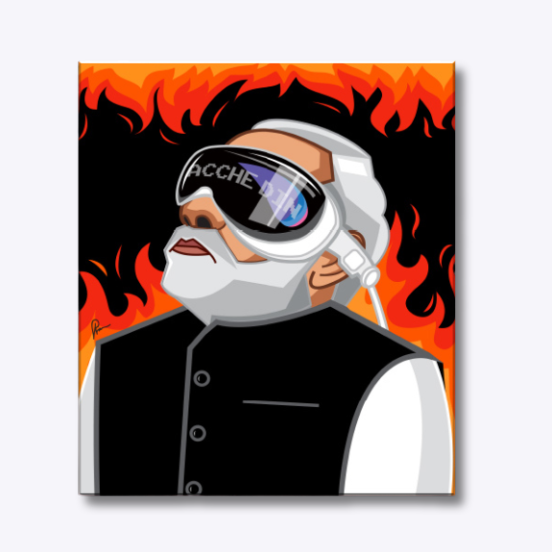 Acche Din - Limited 25 Signed Art Works