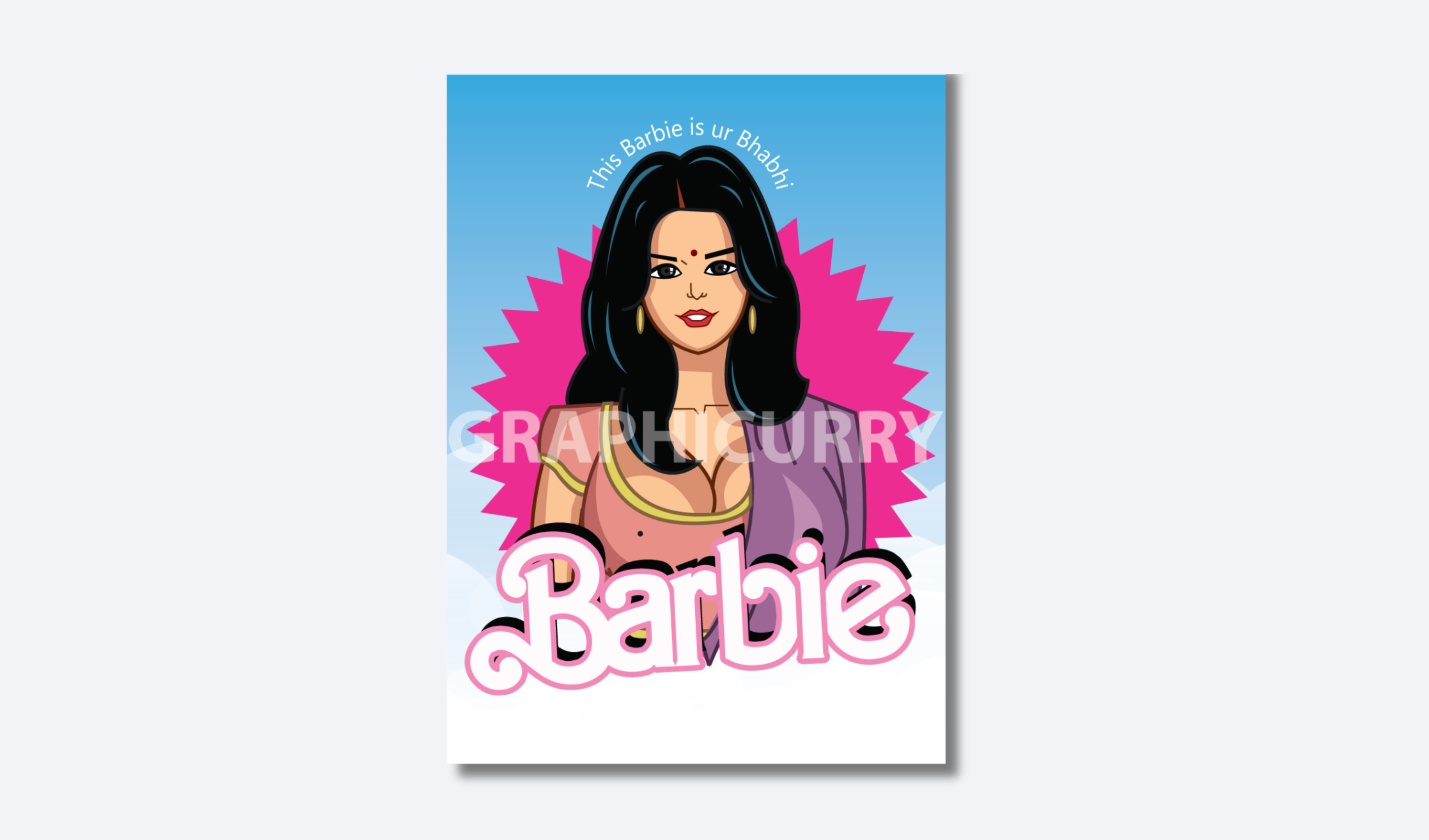 Savita Barbie - A3 Posters