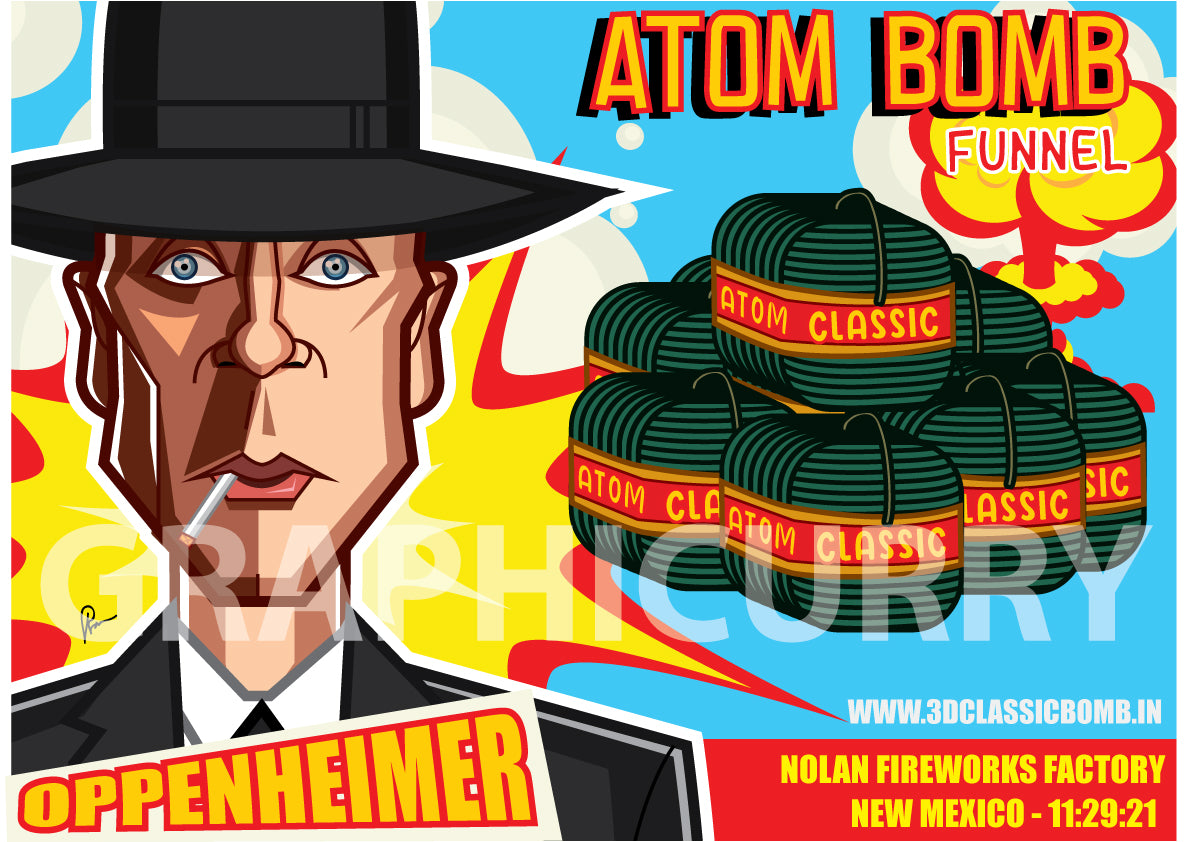 Atom Bomb Classic Wall Art