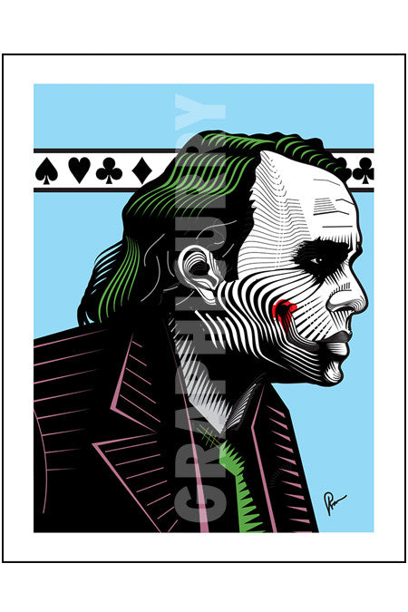 Joker Trilogy Wall Art by Graphicurry