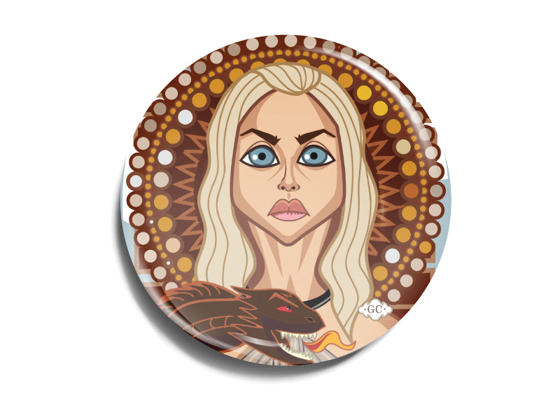 The Khaleesi Badge Prasad Bhat Art