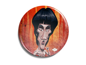 The Bruce lee Badge Prasad Bhat Art