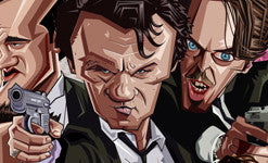 Reservoir dogs Wall Art by Graphicurry