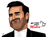 Better Call Mishra Wall Art